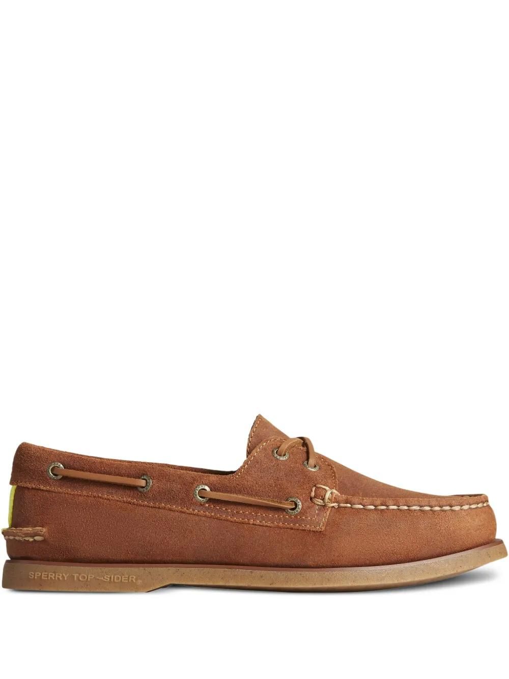 Mocassins Homme Sperry Moc-Sider Gris – Taille 10M – Neufs Avec Emballage