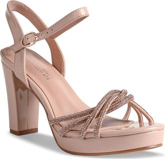 Touch Ups Tyler Platform Sandal in Beige at Nordstrom, Size 5.5