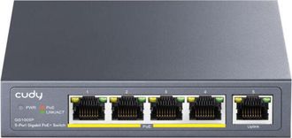 OEM Gs1005p Switch Gigabit Ethernet (10/100/1000) Energ&iacute;a Sobre Ethernet (poe) Gris