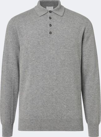 Allude Pullover polo in cashmere