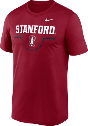 Nike Stanford Courtside Nike Mens Dri-FIT College T-Shirt in Red | 02TI69WSDN-5DA