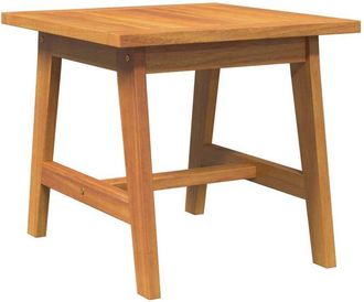 vidaXL Vidaxl - Mesa Lateral Marr&oacute;n Madera Maciza De Acacia