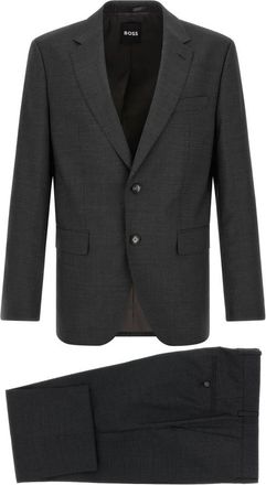 HUGO BOSS H-Huge-2Pcs-263 Pak - Heren - Business pakken - Grijs - M - Wol - Kostuums