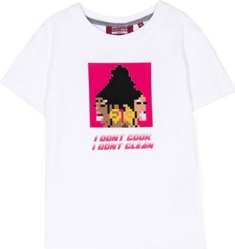 Mostly Heard Rarely Seen graphic-print short-sleeve T-shirt - kids - Cotton - 10 yrs - White