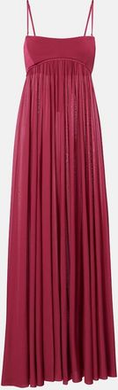 Zimmermann Luna bandeau jersey gown