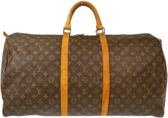 Louis Vuitton Pre-owned Weekend Bags, unisex, Brown, Size: ONE SIZE Pre-owned Keepall bag