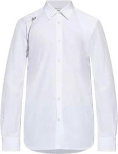 Alexander McQueen Camisa con arn&eacute;s - Shirts - Hombre - Blanco - M