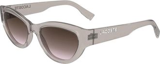 Lacoste Brown Rose Gradient Cat Eye Ladies Sunglasses L6013S 272 54