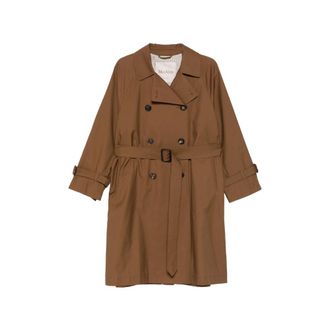 Max Mara Double-breasted Belted Coat