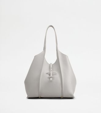 Tod's T Timeless Shopping Bag in Leather Small
