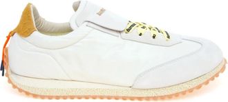 Barracuda Garage Sneaker - Heren - Sneakers - Wit - 42 1/2 EU - Katoen - Schoenen