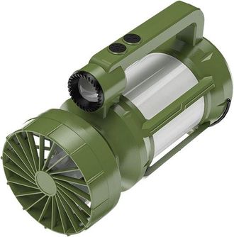 OEM L&aacute;mpara De Tienda De Campa&ntilde;a Con Ventilador - Iluminaci&oacute;n Port&aacute;til - Camping Y Actividades Al Aire Libre - Recargable Y Con Energ&iacute;a Solar