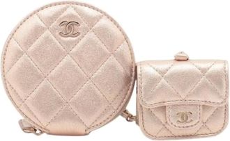Chanel Pre-owned Mini Bags, female, Pink, Size: ONE SIZE Pre-owned Mini Bag