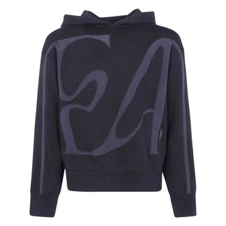 Emporio Armani Hoodies & sweatvesten, Heren, Zwart, S, Hoodie Sweatshirt