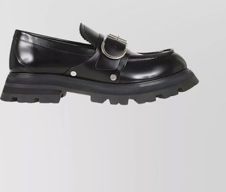 Alexander McQueen leather loafers