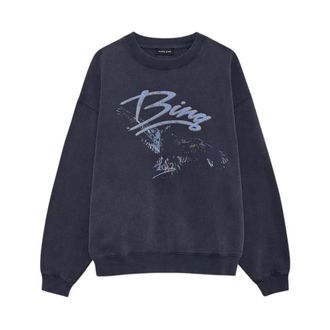 Anine Bing Harvey Sweatshirt - Dames - Sweatshirts - Grijs - XL - Hoodies & sweatvesten