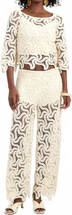 Trina Turk Bardan Pant In Bonita Beige