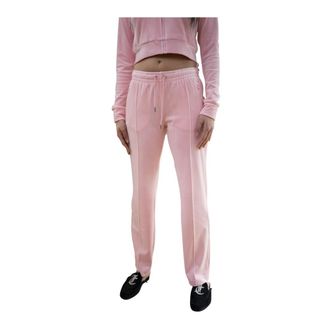 Juicy Couture Tina Trainingsbroeken - Dames - Sweatpants - Roze - S - Polyester - Broeken