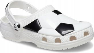 OEM Zuecos Crocs Classic Soccer Ball Para Ni&ntilde;os T 210023 C7 I Eu 2324 Blanco Negro