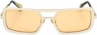 Retro Superfuture 52mm Square Sunglasses in Gold at Nordstrom Rack