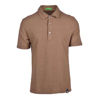 Drumohr Polo - - Tops - Uomo - Marrone - L