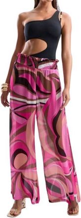 Cin Cin Mission Pants In Dolce Pink