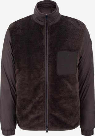 Moncler Kurze wendbare Daunenjacke mit Stehkragen Livra
