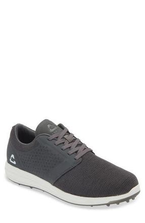 Travis Mathew The Moneymaker Golf Sneaker in Heather Grey Pinstri at Nordstrom Rack, Size 11.5