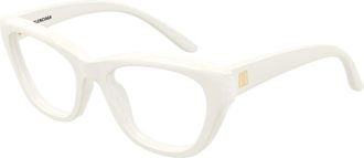 Balenciaga Brillen - Dames - Brillen - Wit - 55 MM - Accessoires