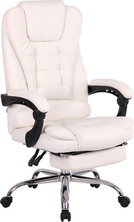 Clp Clp - Silla De Oficina Oxygen Blanco Simil Cuero