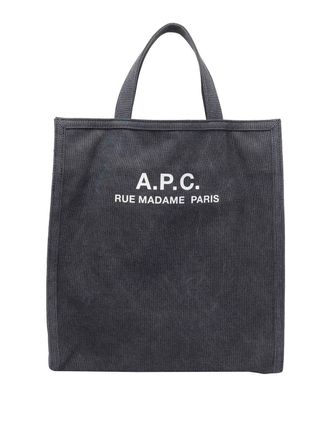 A.P.C. A. P.C. Blue Recuperation Shopper Bag