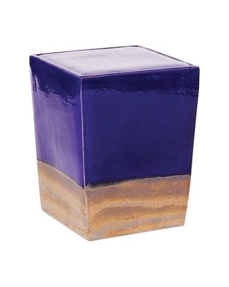 Seasonal Living Two Glaze Square Cube Set Of Two