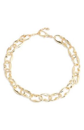 Nordstrom Teardrop Chain Necklace in Gold at Nordstrom Rack