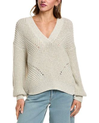 525 america Lofty Shine Pullover Sweater