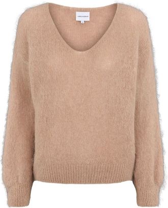 Americandreams Americandreams, Dames, Truien, Bruin, Maat: XL Wol