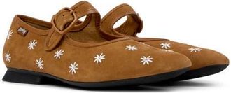 Camper Casi Myra Mary Jane Flat in Medium Brown at Nordstrom, Size 41