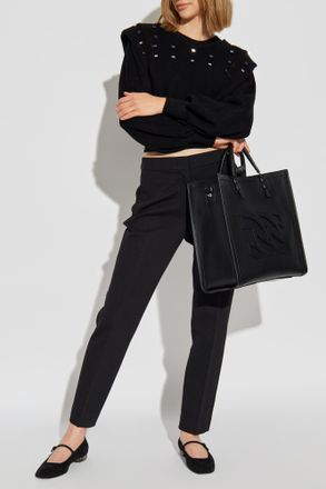 Max Mara Pegno Trousers, Womens, Black