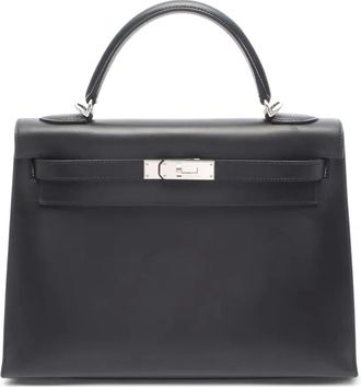 Herm&egrave;s Kelly 32 leren shopper - Zwart