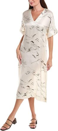 Officine G&eacute;n&eacute;rale Officine Generale Kira Silk Midi Dress