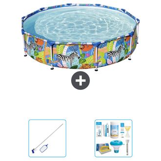 Bestway Piscina Bestway Steel Pro Redonda - Selva - 305x66 Cm - 5-piezas S22743