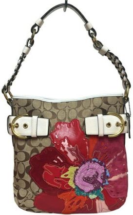 Coach Signature Color Shoulder Bag (Pre-Owned)