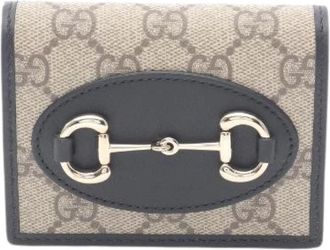 Gucci Pre-owned Wallets, female, Multicolor, Size: ONE SIZE Pre-owned Leather wallets