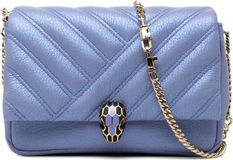 Bulgari Pre-owned Bvlgari Leather Serpenti Cabochon Chain Crossbody Ladies 9HZLJSES2DHOSFBX