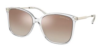 Michael Kors MK2169 AVELLINO 30156K Womens Sunglasses Clear Size 56