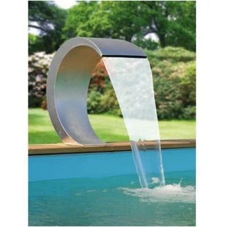 Ubbink Cascada De Acero Inoxidable Con Luz Led Ubbink