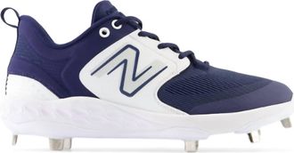 New Balance Mens Fresh Foam X 3000 V6 Metal Shoes In Blue/white