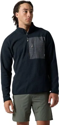 Backcountry Wander Sweater Fleece 1/2-Zip - Mens in Black at Nordstrom, Size Xx-Large
