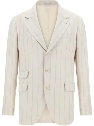 Brunello Cucinelli Linnen blazer - Beige