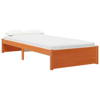 vidaXL Estructura De Cama Pino Macizo Vidaxl