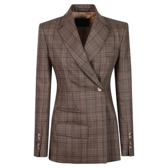 Dondup Jackets - female - Dondup - Blazers - Brown - M - Jackets
